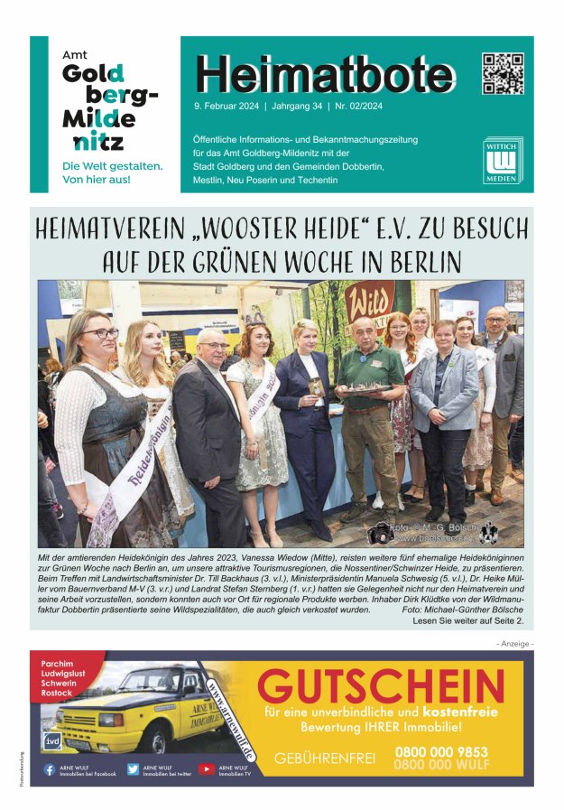 Heimatbote Titelblatt 02/2024