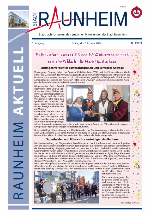 Raunheim aktuell Titelblatt 03/2024