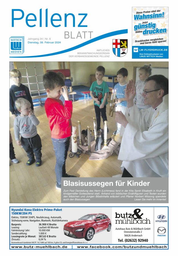 Pellenzblatt Titelblatt 06/2024