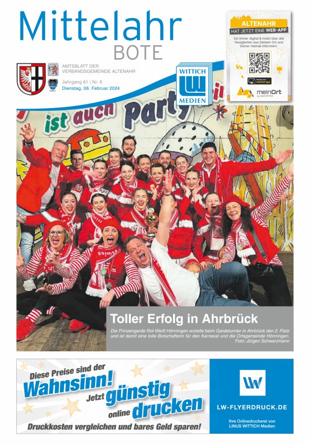 Mittelahr Bote Titelblatt 06/2024