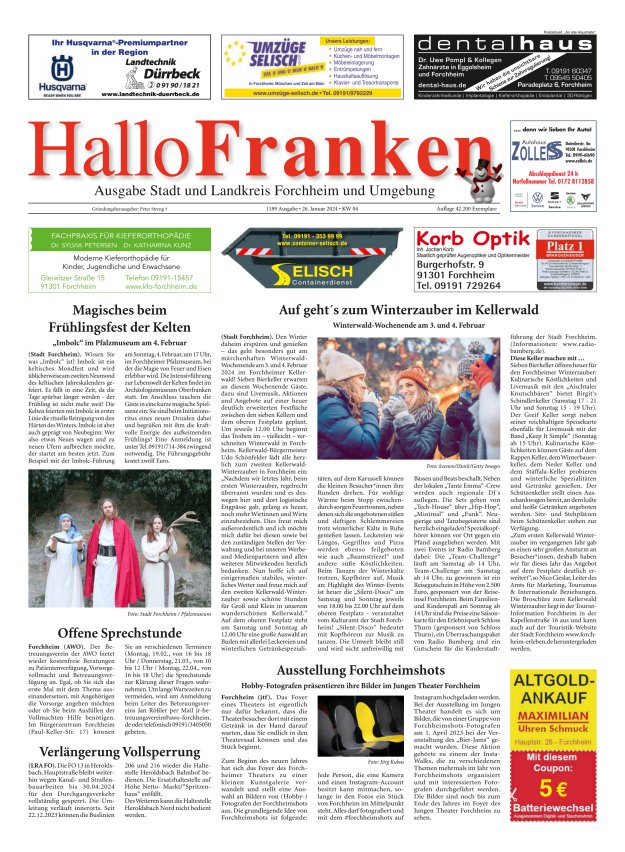 Hallo Franken Titelblatt 1189/2024