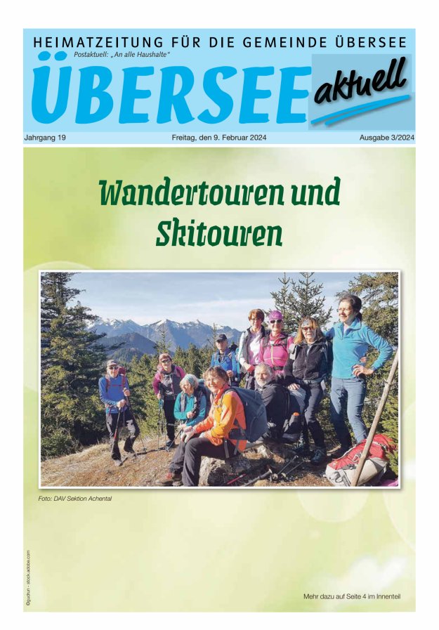 Übersee Aktuell Titelblatt 03/2024