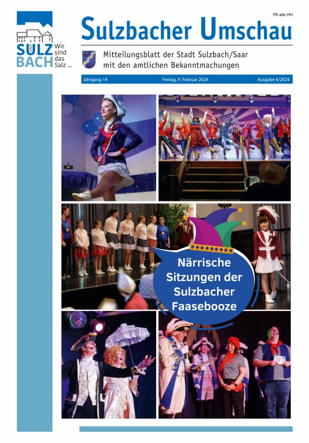 Sulzbacher Umschau Titelblatt 06/2024