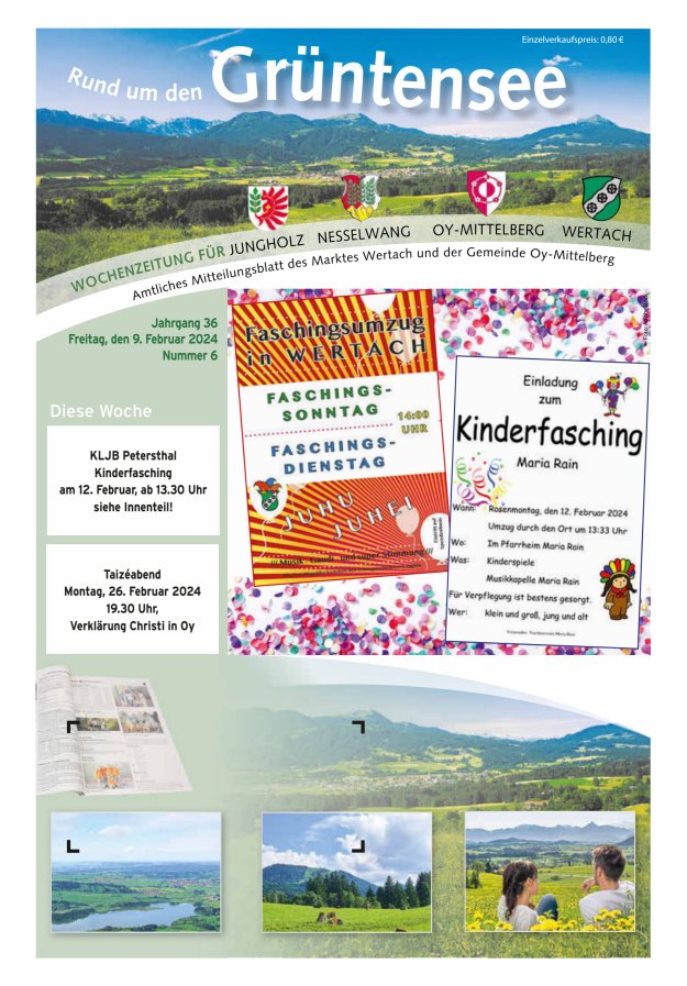 Rund um den Grüntensee Titelblatt 06/2024