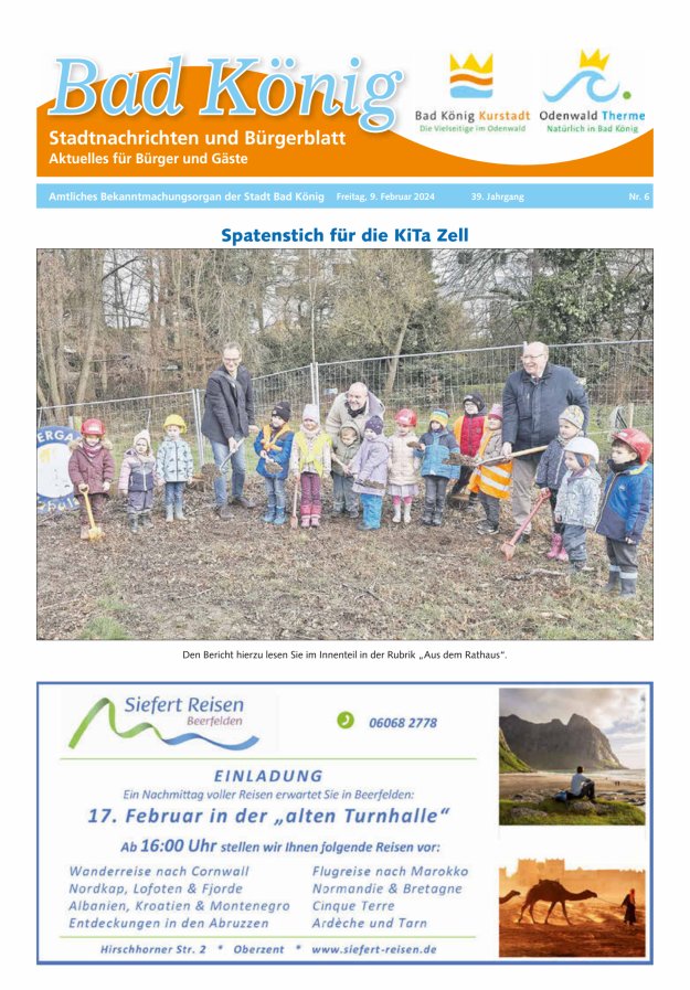 Bad Königer Stadtnachrichten und Badeblatt Titelblatt 06/2024
