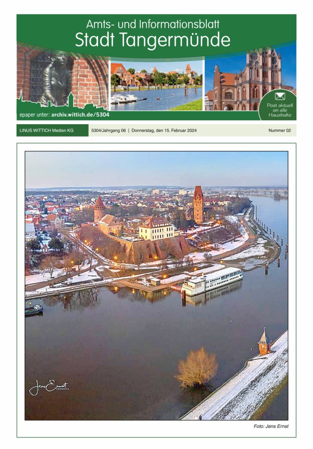 Tangermünde Titelblatt 02/2024