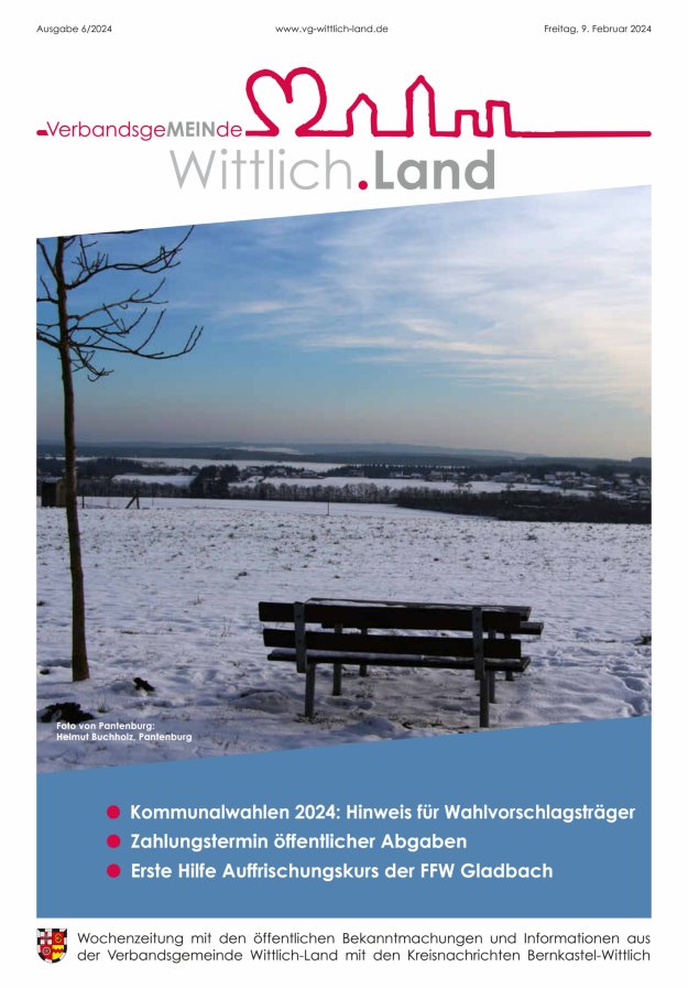 Mein Wittlich.Land Titelblatt 06/2024