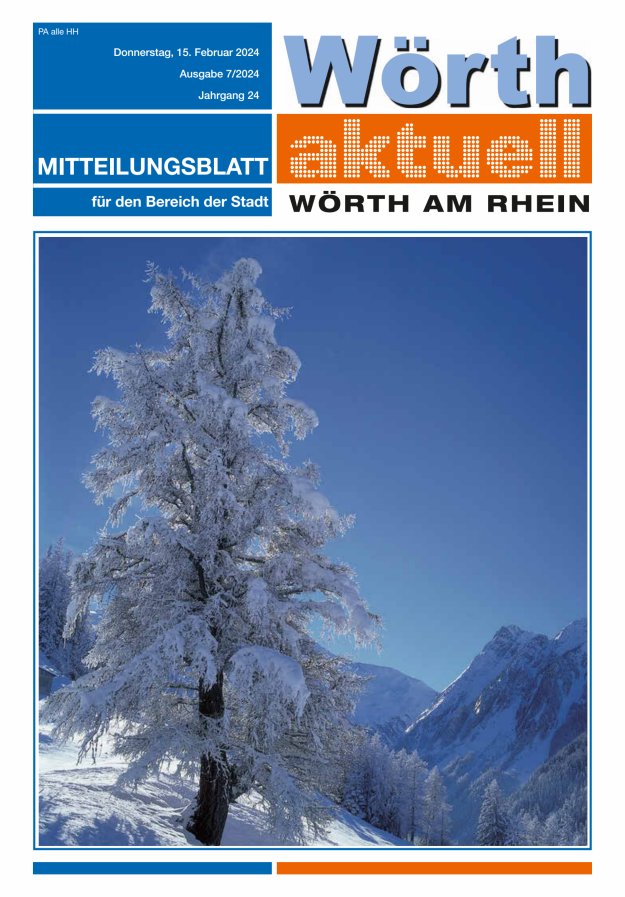 Wörth aktuell Titelblatt 06/2024