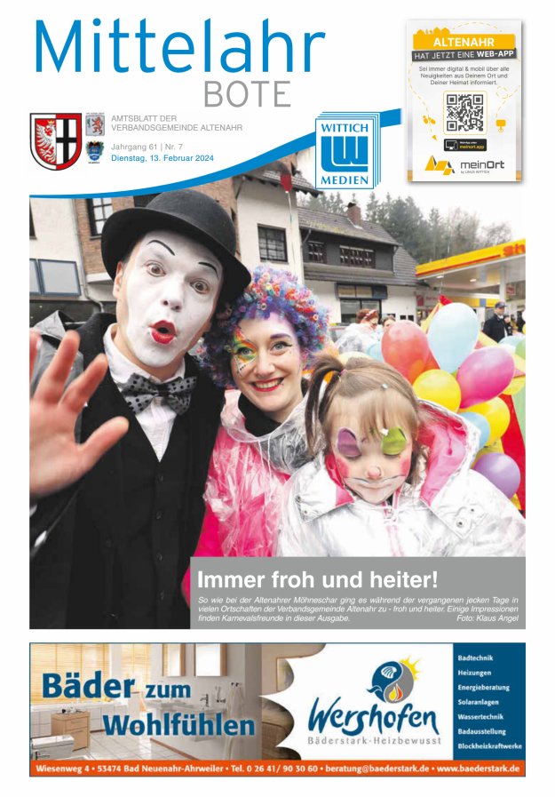 Mittelahr Bote Titelblatt 07/2024