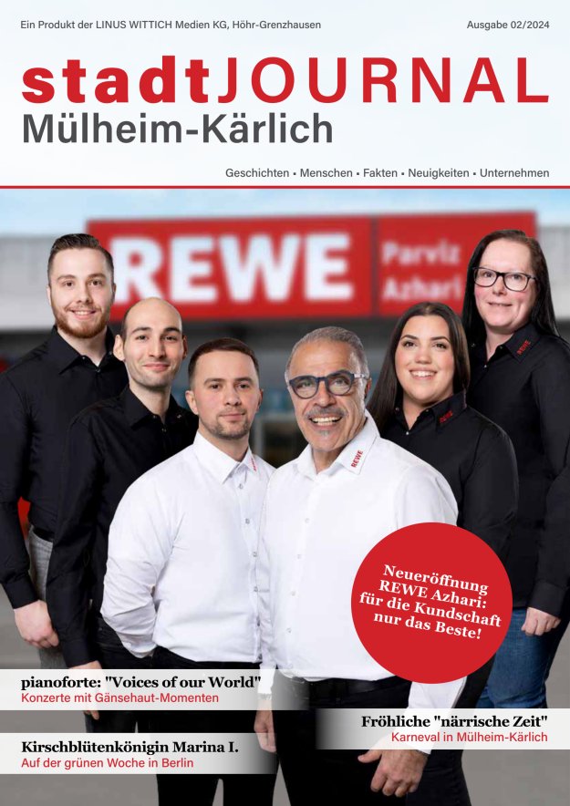 Stadtjournal Mülheim-Kärlich Titelblatt 02/2024