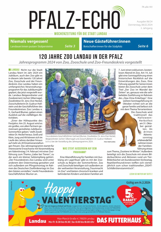 Pfalz-Echo Titelblatt 06/2024