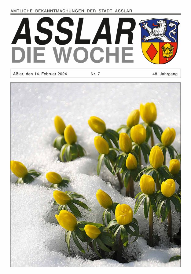 Asslar - Die Woche Titelblatt 07/2024