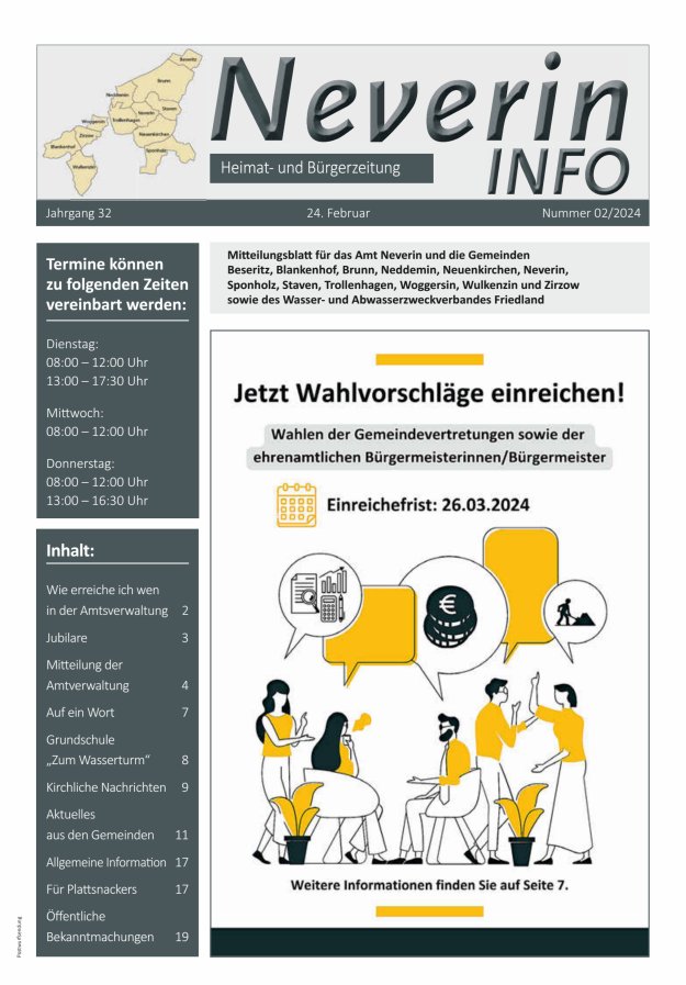 Neverin INFO Titelblatt 02/2024