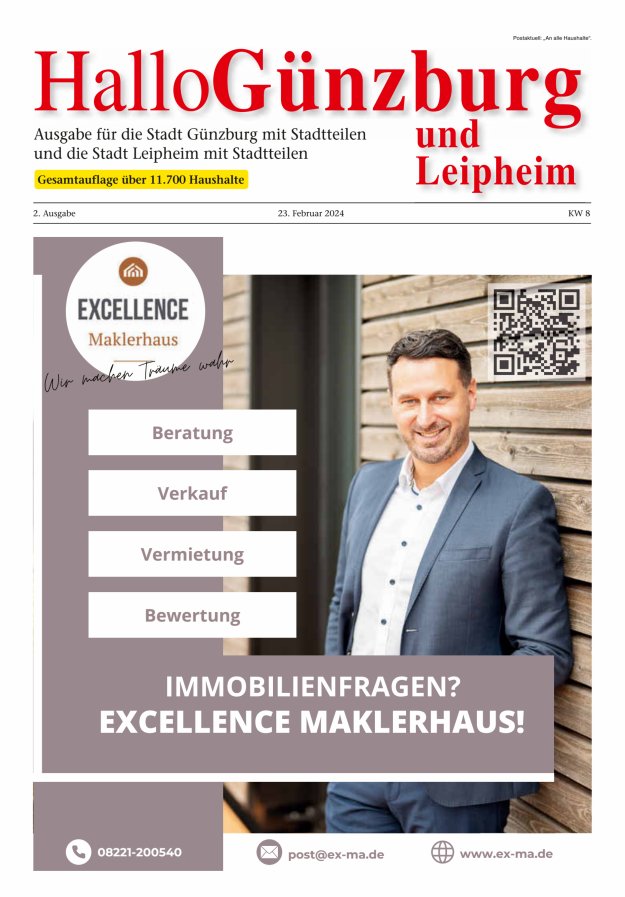 Informationen für die Bürger der Stadt Günzburg und ihrer Stadtteile Titelblatt 02/2024