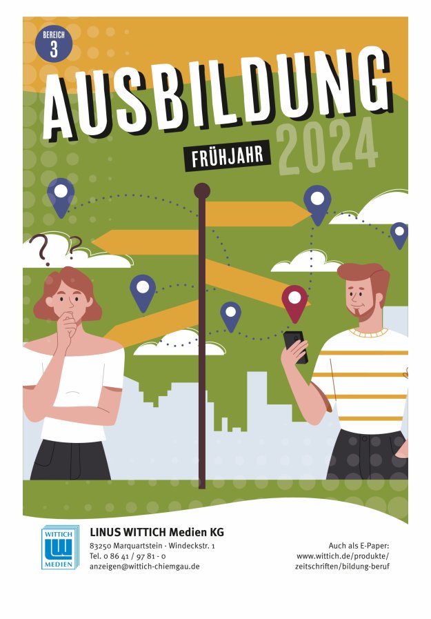 Ausbildungsratgeber Rupertiwinkl Titelblatt 04/2024