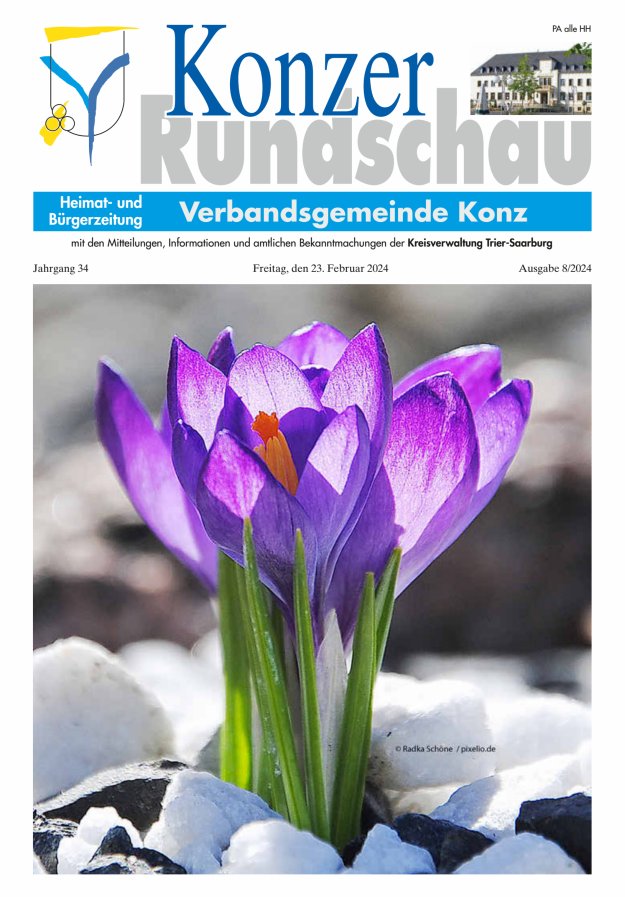 Konzer Rundschau Titelblatt 08/2024