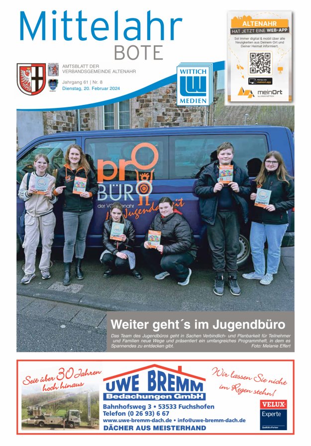 Mittelahr Bote Titelblatt 08/2024