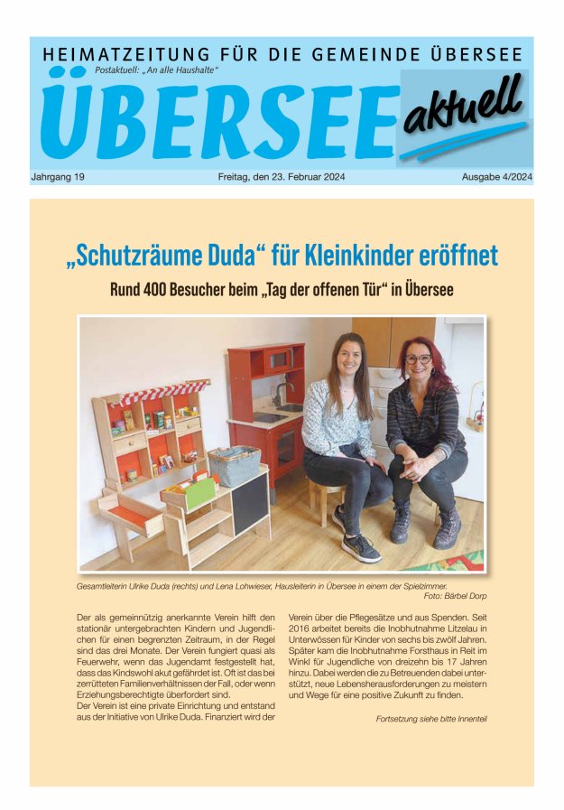 Übersee Aktuell Titelblatt 04/2024