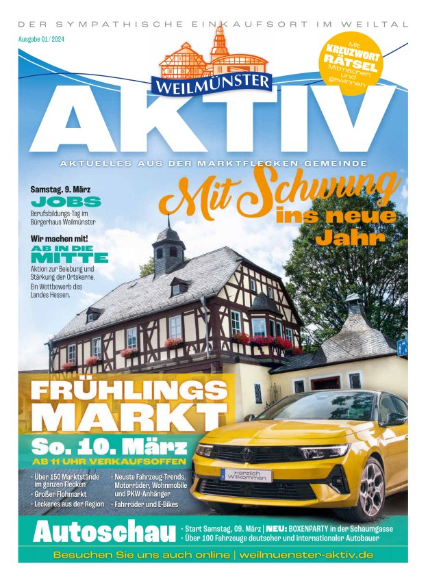 Weilmünster aktiv Titelblatt 15/2024