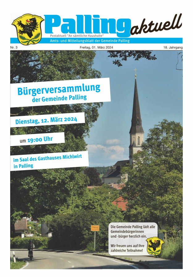 Palling Titelblatt 03/2024