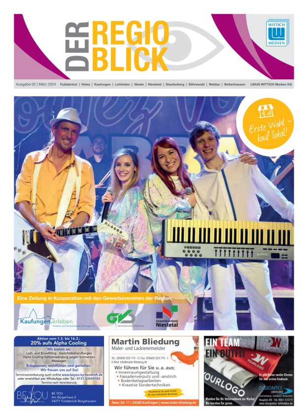 Regioblick Titelblatt 02/2024