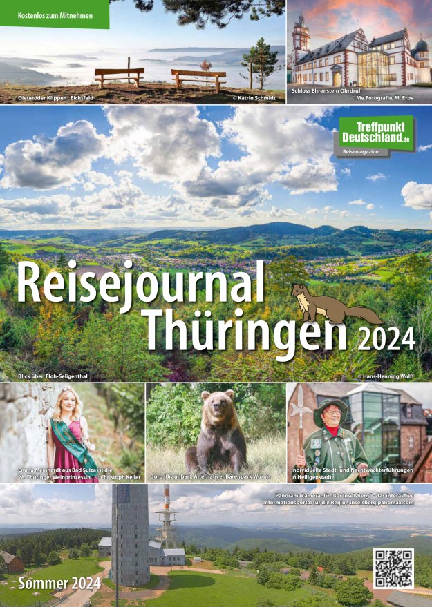 Reisejournal Thüringen Titelblatt 09/2024