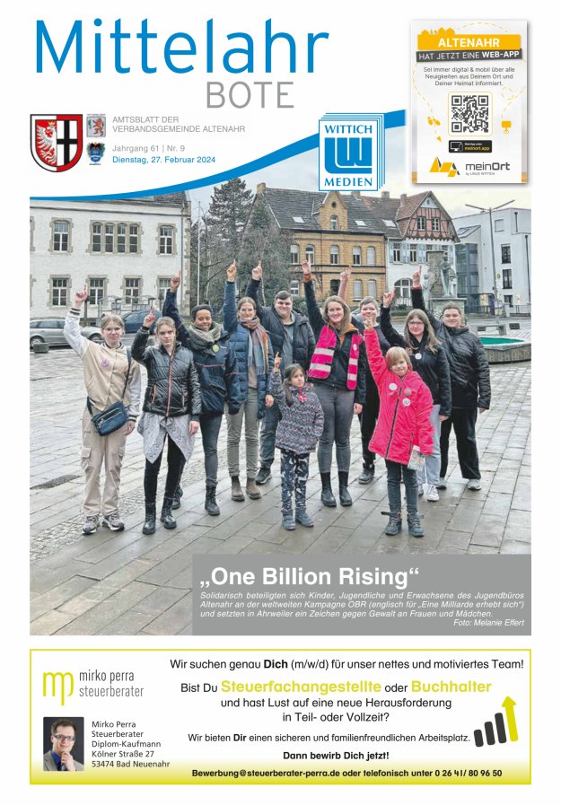 Mittelahr Bote Titelblatt 09/2024