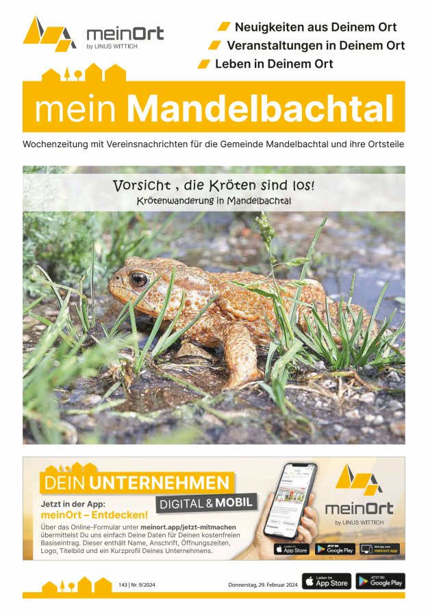 mein Mandelbachtal Titelblatt 09/2024