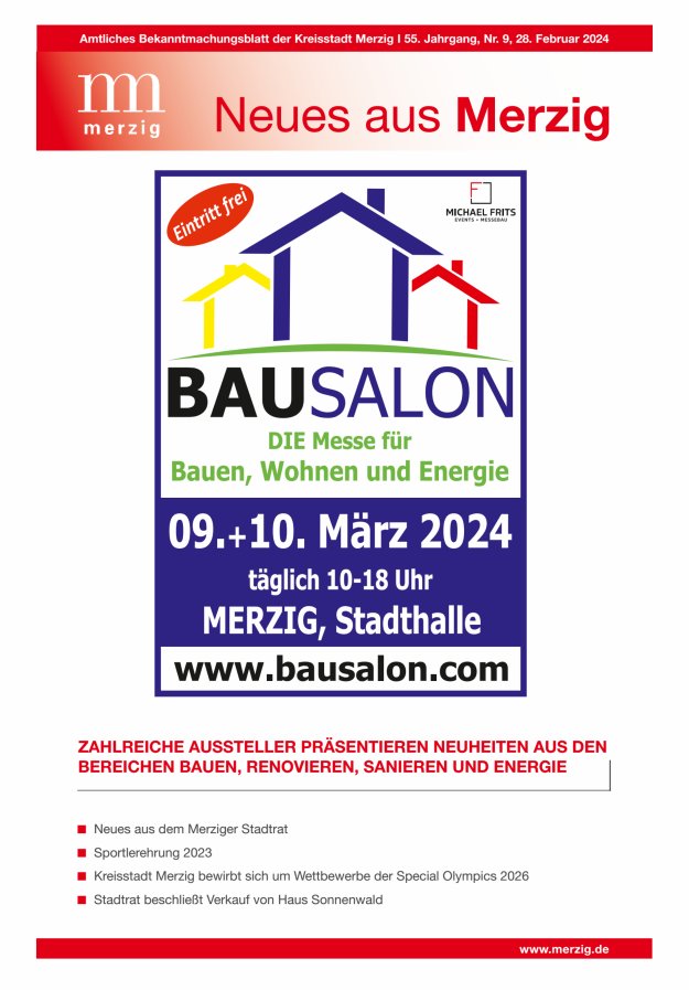 Neues aus Merzig Titelblatt 09/2024
