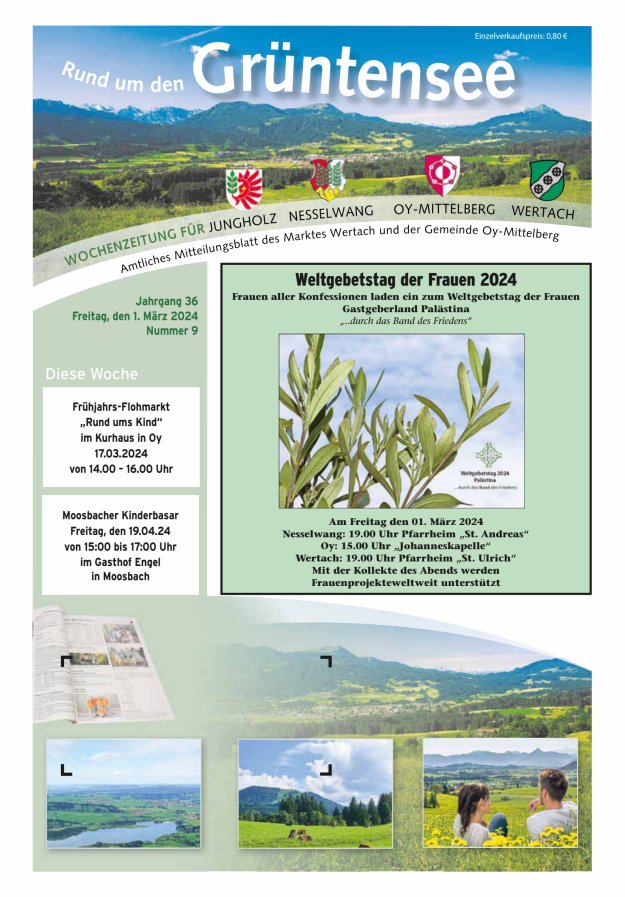 Rund um den Grüntensee Titelblatt 09/2024