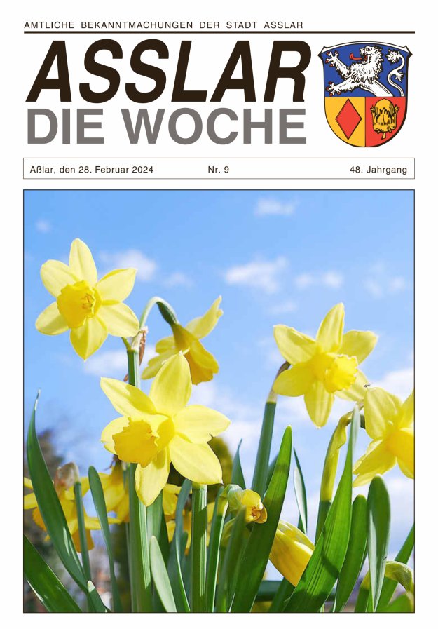 Asslar - Die Woche Titelblatt 09/2024