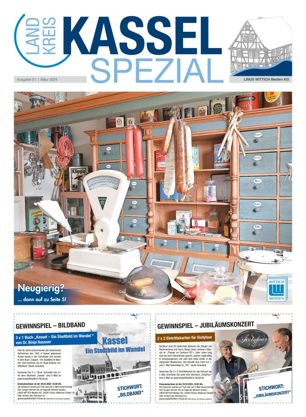 Landkreis Kassel Spezial Titelblatt 01/2024