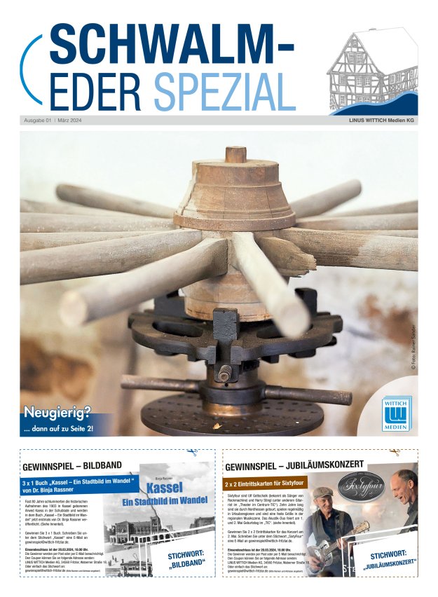 Schwalm-Eder Spezial Titelblatt 01/2024