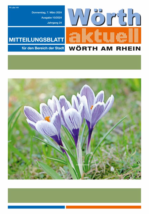 Wörth aktuell Titelblatt 09/2024