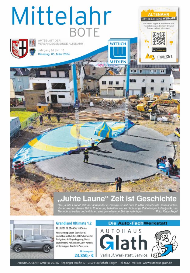 Mittelahr Bote Titelblatt 10/2024