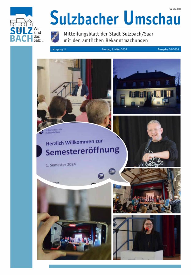 Sulzbacher Umschau Titelblatt 10/2024