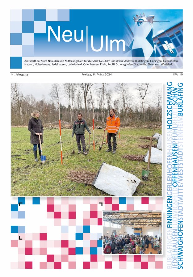 Amtsblatt der Stadt Neu-Ulm und Mitteilungsblatt für die Stadt Neu-Ulm Titelblatt 10/2024
