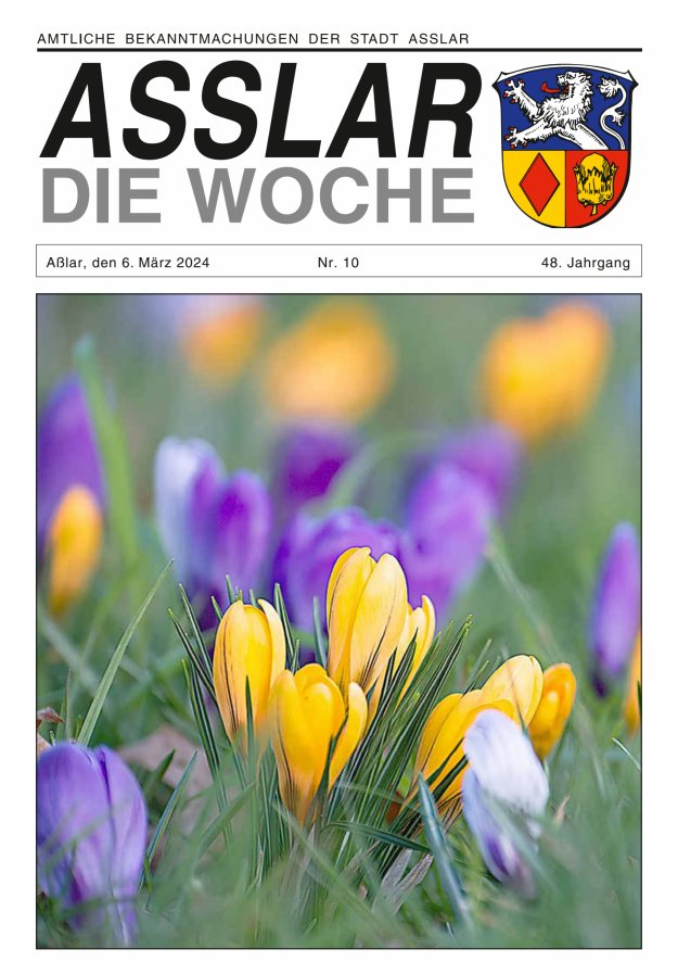 Asslar - Die Woche Titelblatt 10/2024