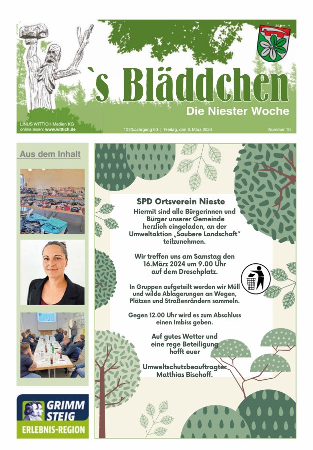 Niester Woche Titelblatt 10/2024
