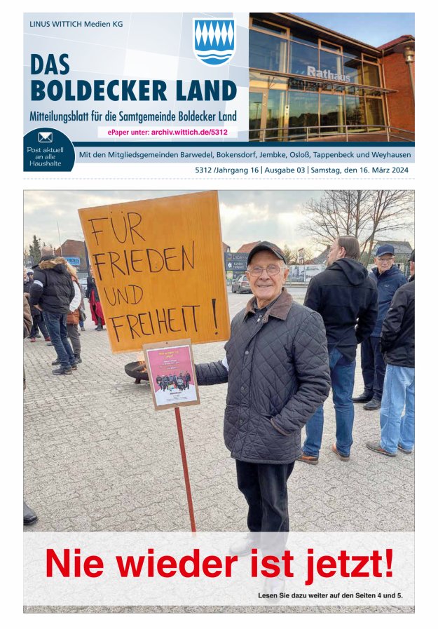 Samtgemeinde Boldecker Land Titelblatt 03/2024