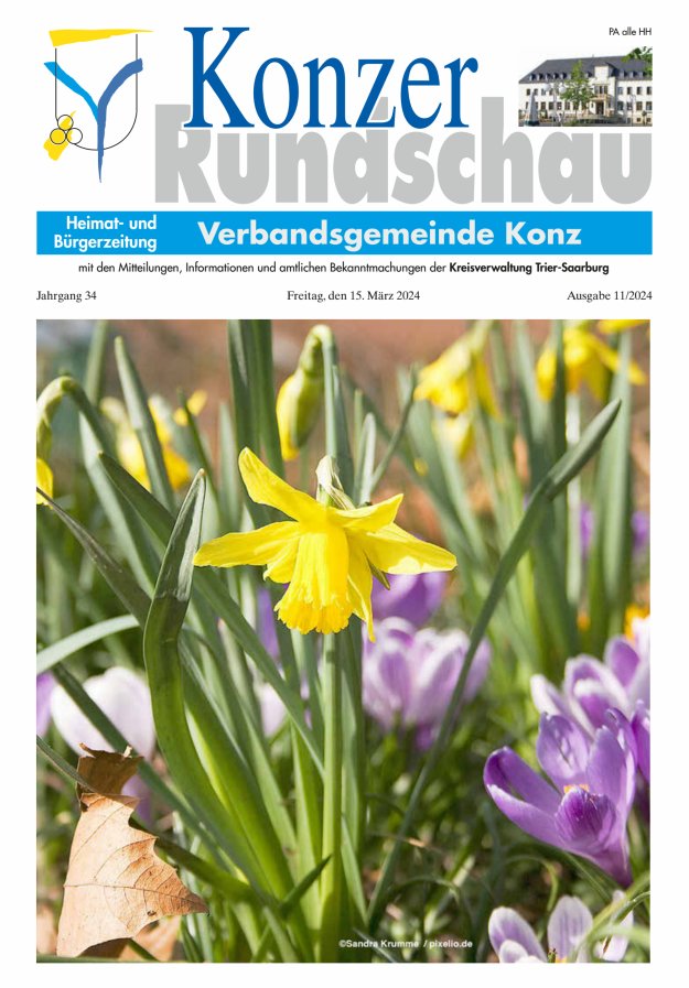 Konzer Rundschau Titelblatt 11/2024