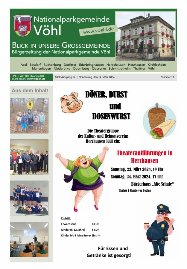 Blick in unsere Grossgemeinde Titelblatt 11/2024