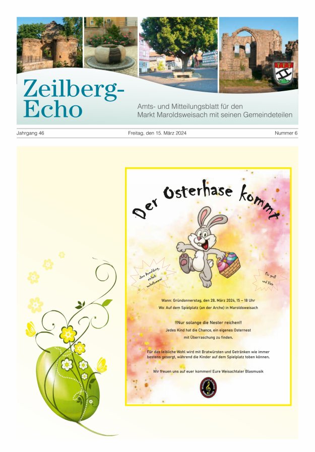 Zeilberg-Echo Titelblatt 06/2024
