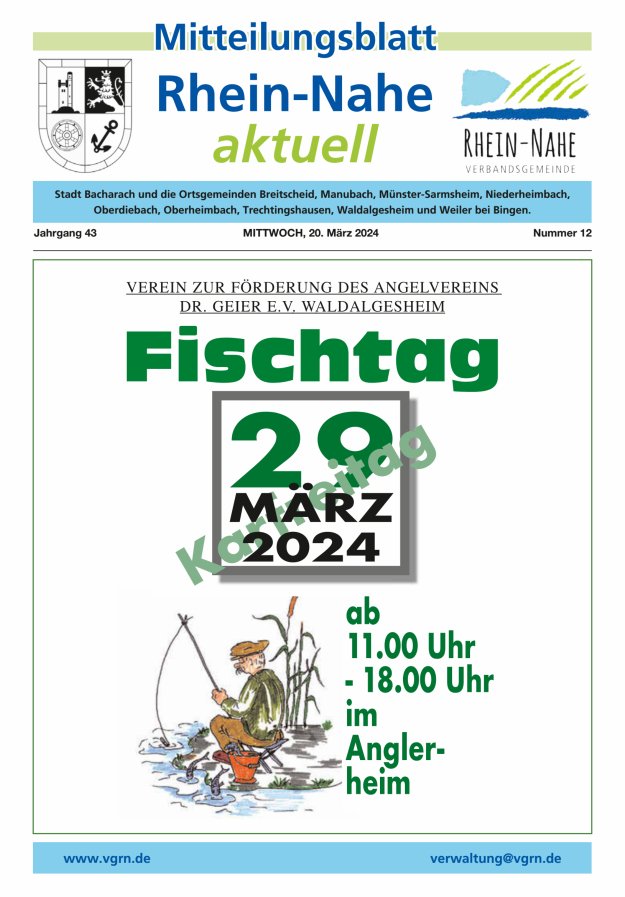 Rhein-Nahe aktuell Titelblatt 12/2024