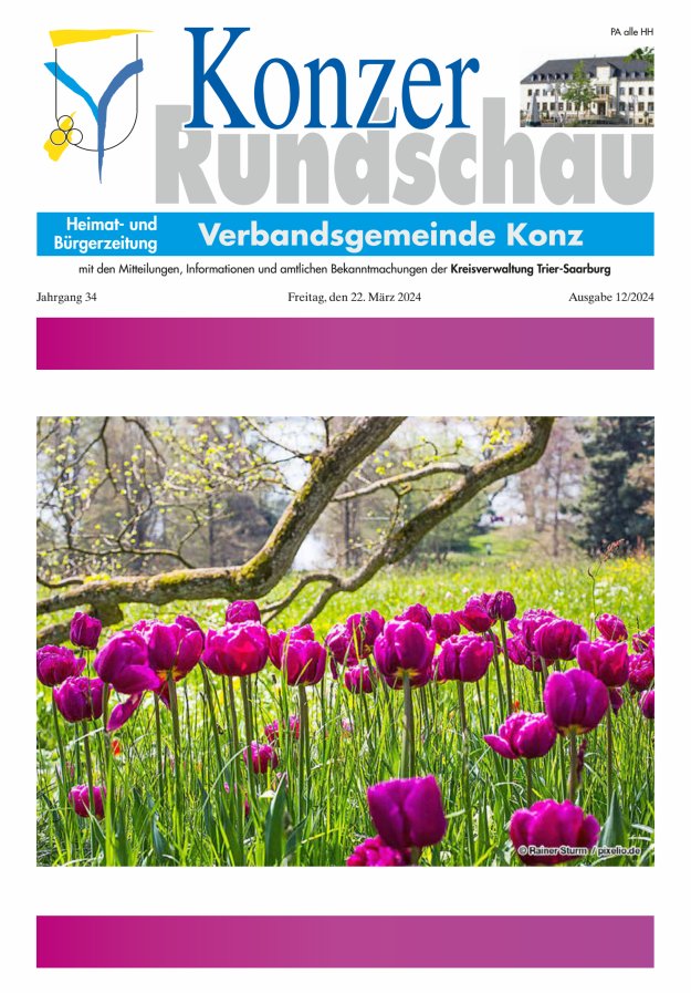 Konzer Rundschau Titelblatt 12/2024
