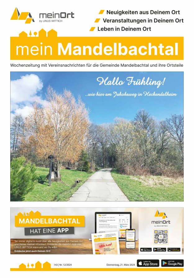 mein Mandelbachtal Titelblatt 12/2024