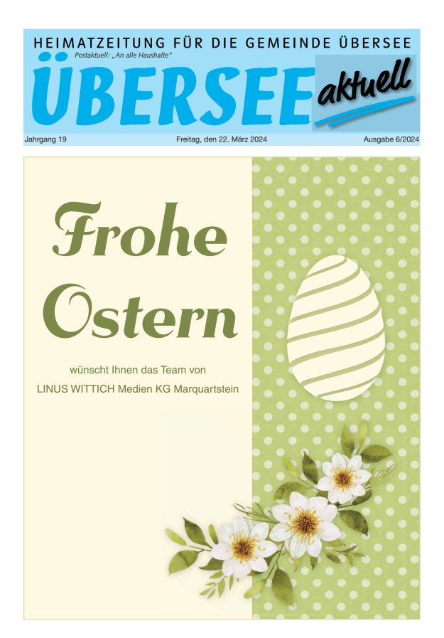 Übersee Aktuell Titelblatt 06/2024