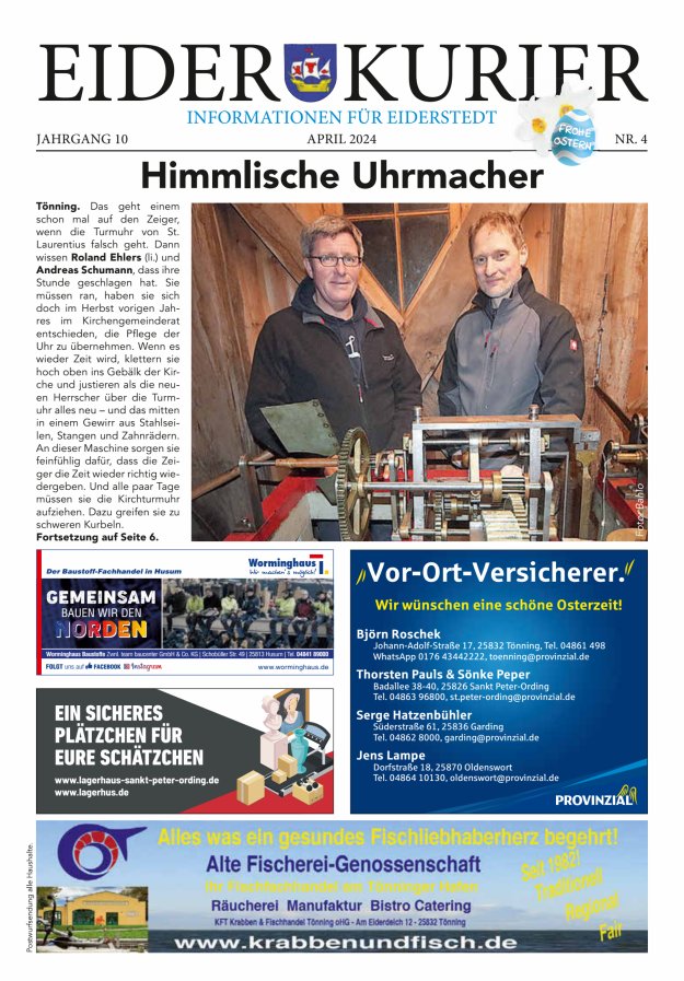 Eider-Kurier Titelblatt 03/2024