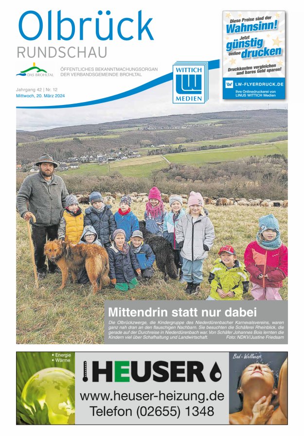 Olbrück Rundschau Titelblatt 12/2024