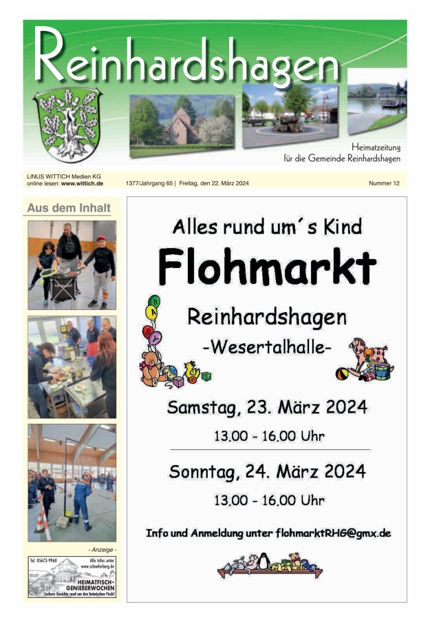 Unser Blättchen Titelblatt 12/2024